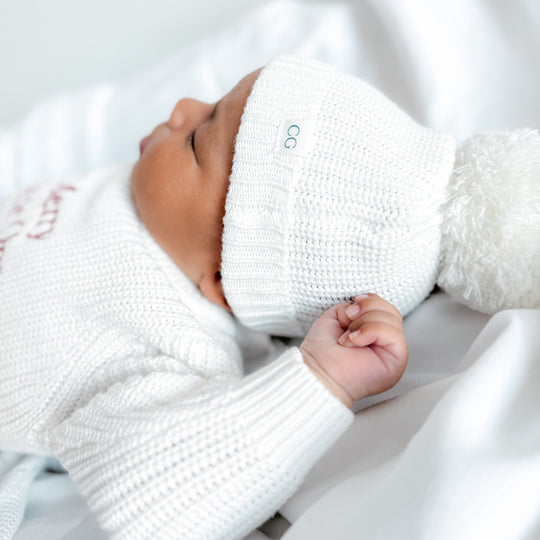 Christmas Chunky Knit Baby Romper