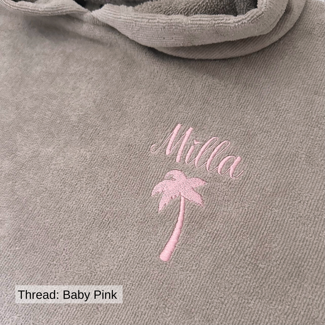 Luxe Bath & Swim Poncho - Stone Beige - Design Your Way