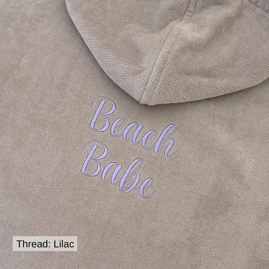 Luxe Bath & Swim Poncho - Stone Beige - Design Your Way