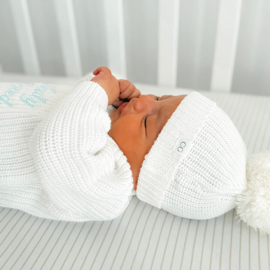 Keepsake Chunky Knit Baby Romper