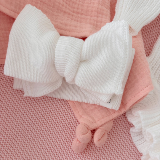 Keepsake Frill Knit Baby Romper