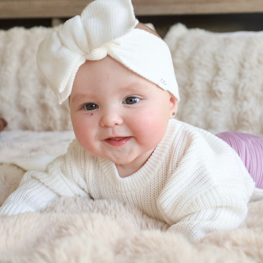 Personalised Chunky Knit Sweater - Ivory