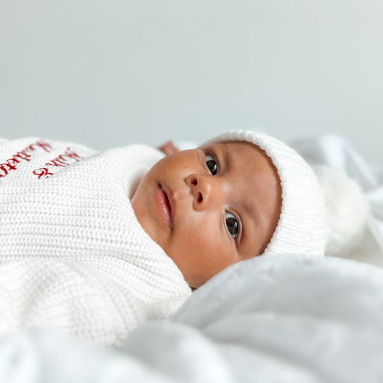 Christmas Chunky Knit Baby Sweater