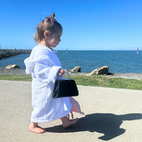 Signature White Waffle Resort Robe - Dual Layer
