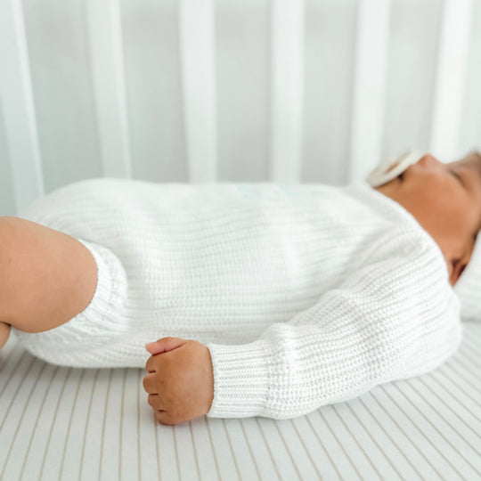 Keepsake Chunky Knit Baby Romper