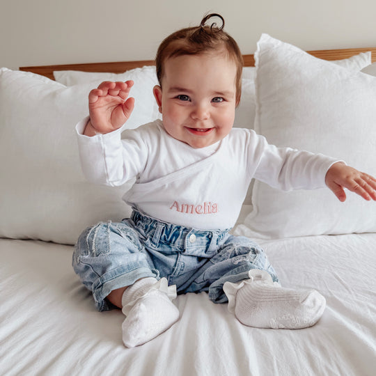 Personalised Kimono Bodysuit