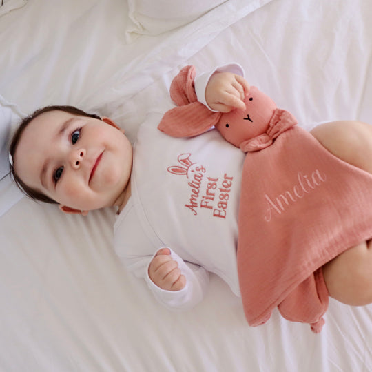 Baby's First Easter Kimono-Style Onesie