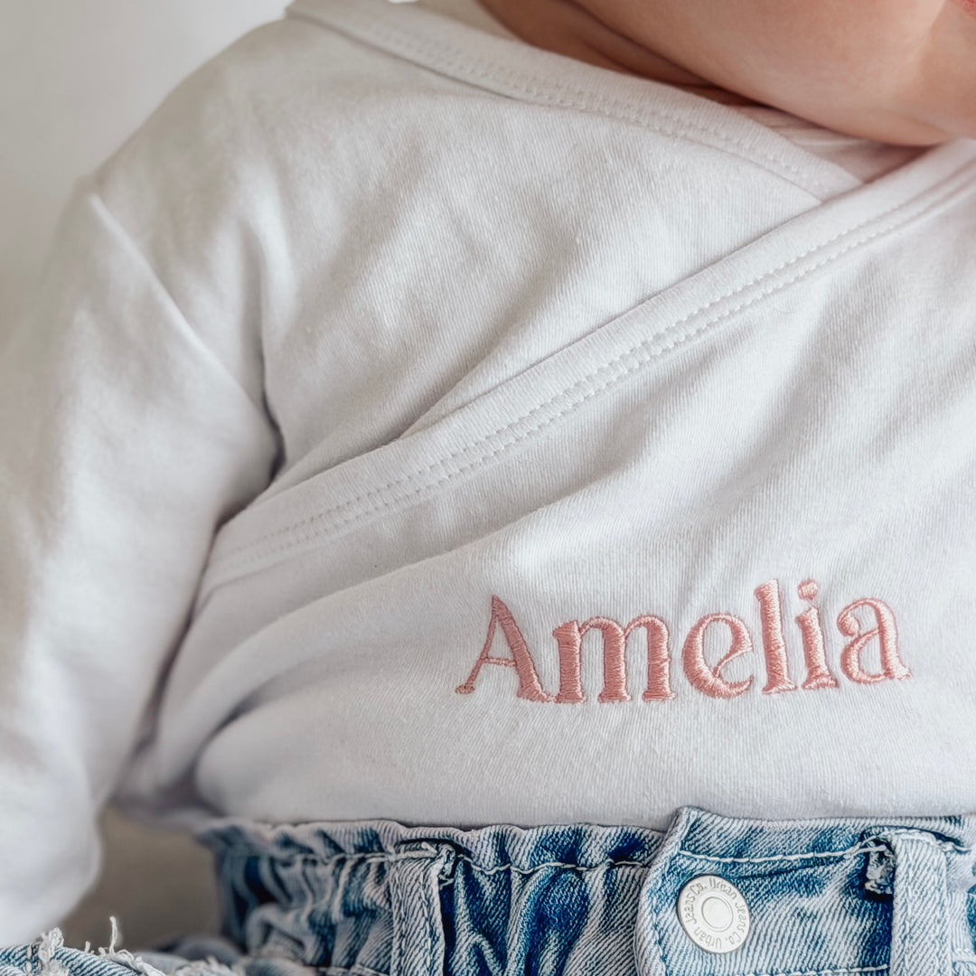 Personalised Kimono Bodysuit
