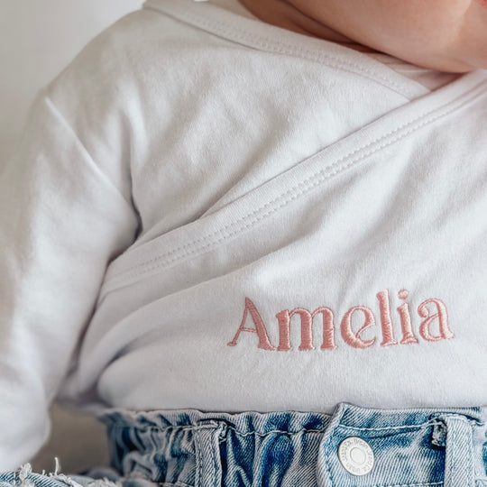 Personalised Kimono Bodysuit