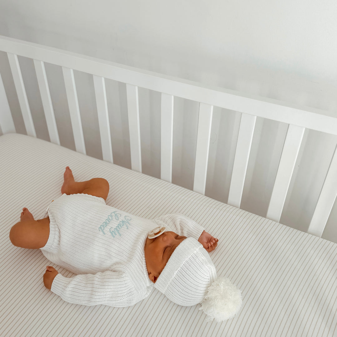 Keepsake Chunky Knit Baby Romper