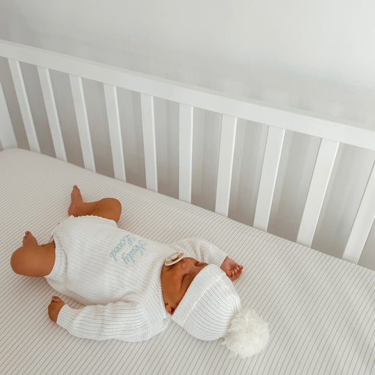 Keepsake Chunky Knit Baby Romper