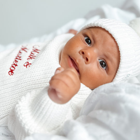 Christmas Chunky Knit Baby Sweater