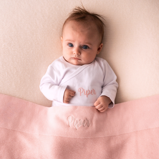 Personalised Kimono-Style Baby Onesie