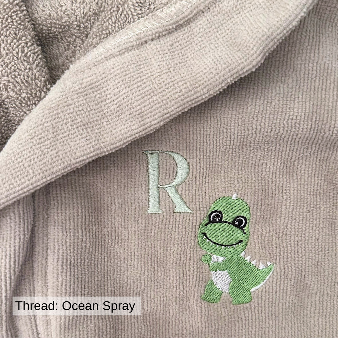 Premium Swim & Bath Robe - Stone Beige - Design Your Way